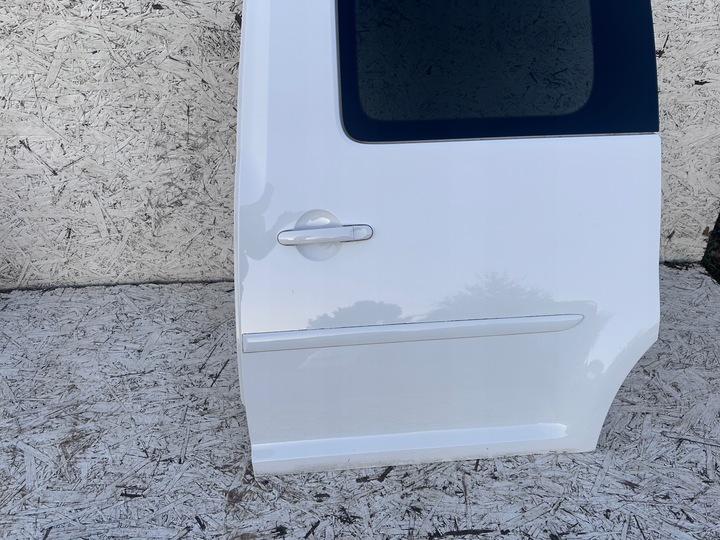 фото №3, Caddy 2k5 life двері ліві задні зад білий lb9a зсувні