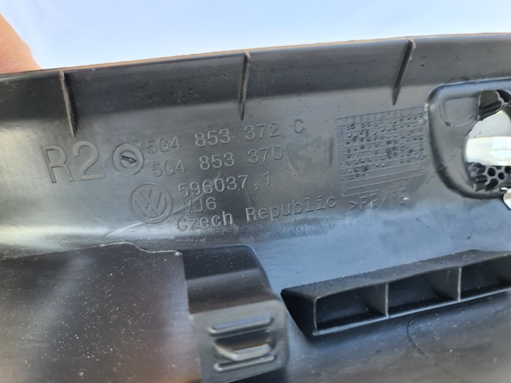 фото №3, Golf vii рестайлінг hb планка порогова права 5g4853372c