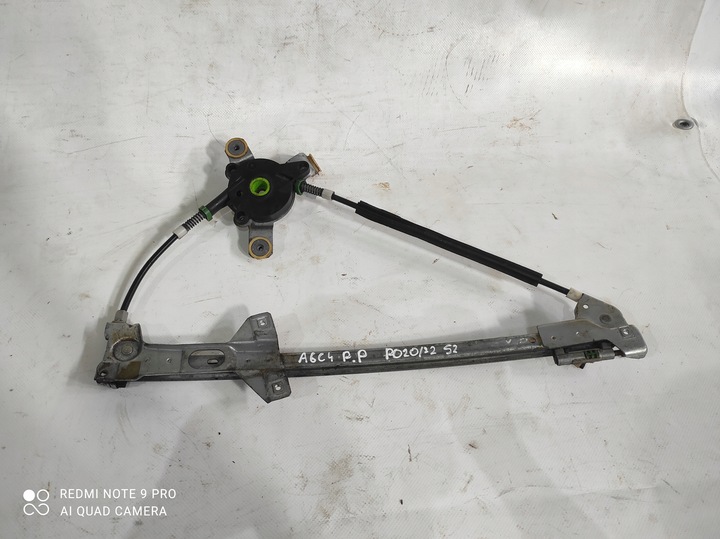 фото №1, Підйомник вікна праві перед механічне audi a6 c4