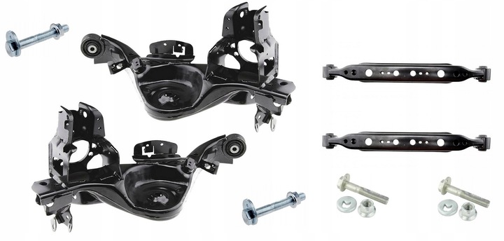 фото №1, Do nissan qashqai j10 07- 4 рычаги болты зад kpl