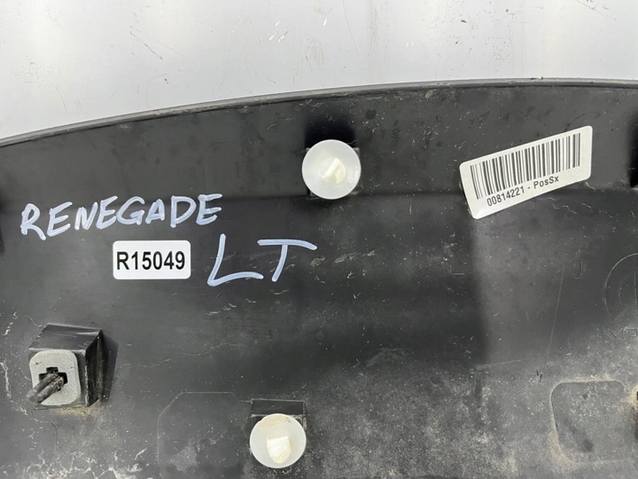 фото №15, Планка jeep renegade 14r.- левый задний край подкрылки дверь крыльев накладка