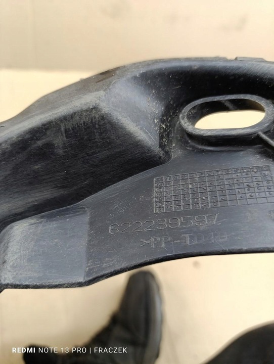 фото №10, Крепление лампы левая lub правые ползун renault laguna iii 622239597