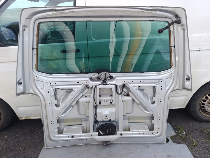 фото №8, Vw t5 t5 рестайлинг крышка крышка багажника зад комплектная серебряная la7w