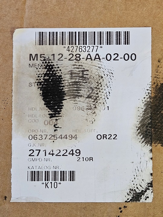 фото №12, Насос гальмівна opel astra k v 42763277 42750756 0265956751