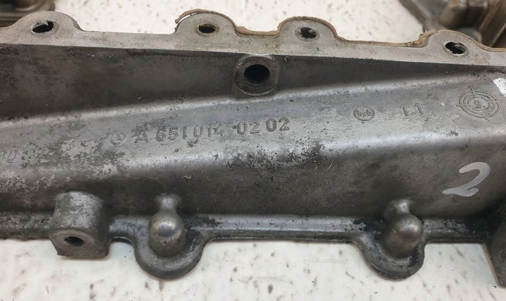 фото №2, Mercedes c w204 2.2 cdi основание поддон масляной a6510140202 оригинал