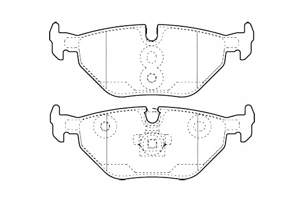 VALEO КОЛОДКИ ГАЛЬМІВНІ ЗАДНЄ GR.16 3 FIRST SAAB 9-5 RESTYLE 11 2005>6