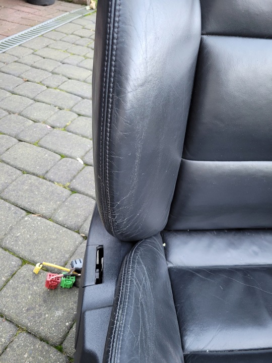 фото №6, Audi a6 c6 s-line сиденье правые электрический с подогревом kubełkowy кожаный