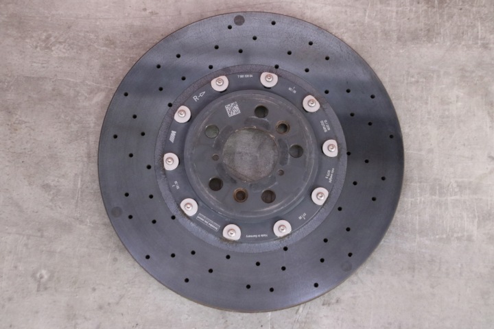 фото №11, Bmw m5 f90 m8 f91 f92 f93 диск гальмівна праве зад ceramika 7991108