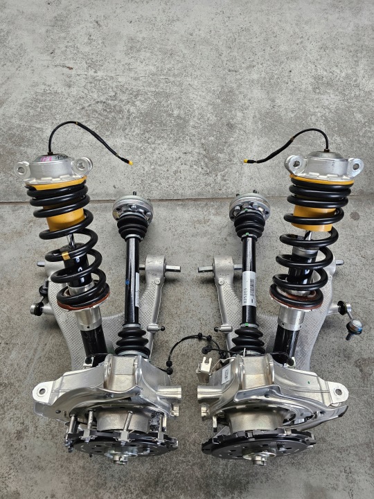 фото №10, Ferrari 296 speciale рама задняя зад балка rear subframe 985966511 комплектная