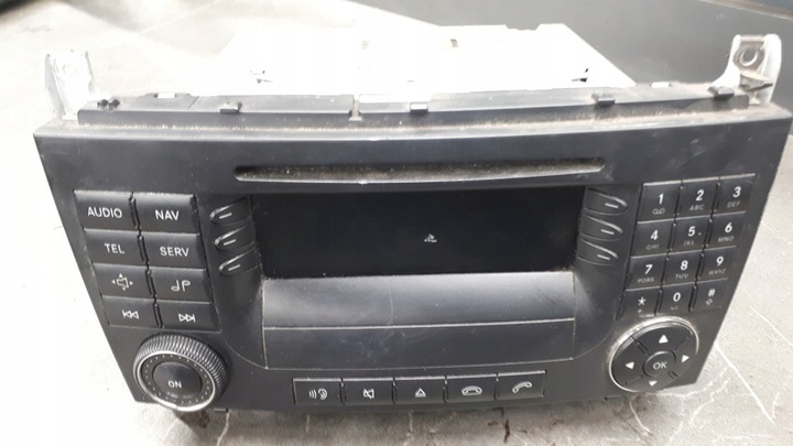 фото №1, A2038703489 радио mercedes w203 00-07