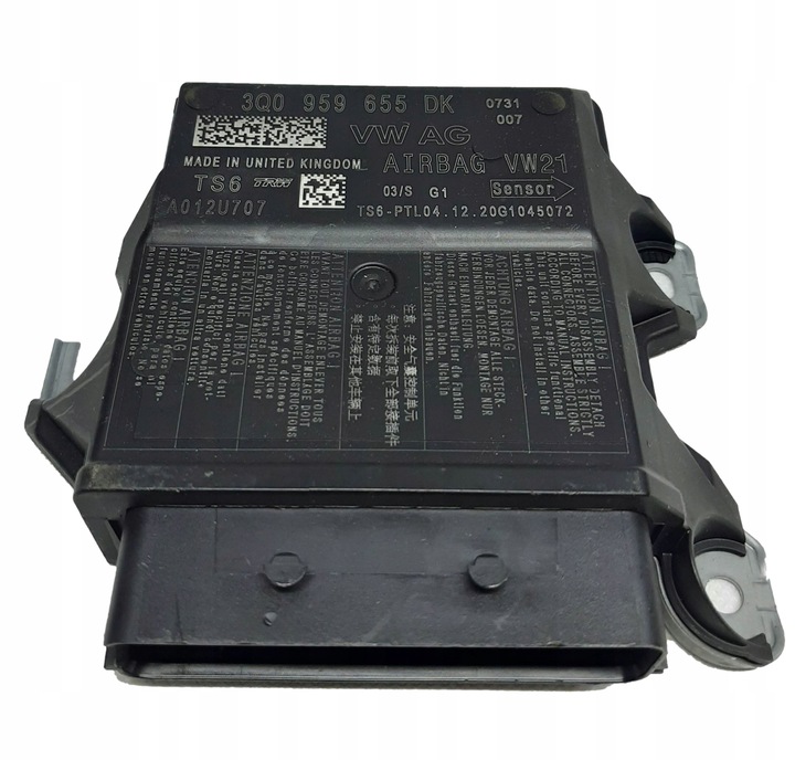 фото №1, Skoda kodiaq модуль подушка безпеки датчик новий 3q0959655dk