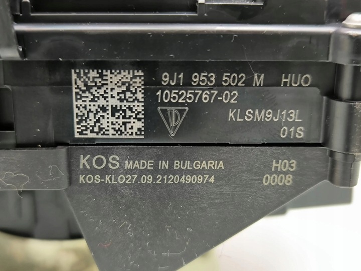 фото №10, Porsche taycan 9j1 2021 кермовий/підкермовий / перемикач поворотів двірник