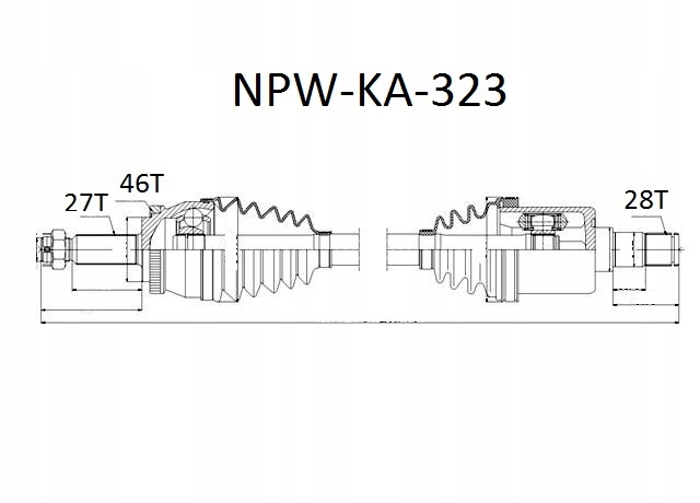 фото №1, Піввісь ліва kia ceed 2.0crdi 06- механічна коробка передач