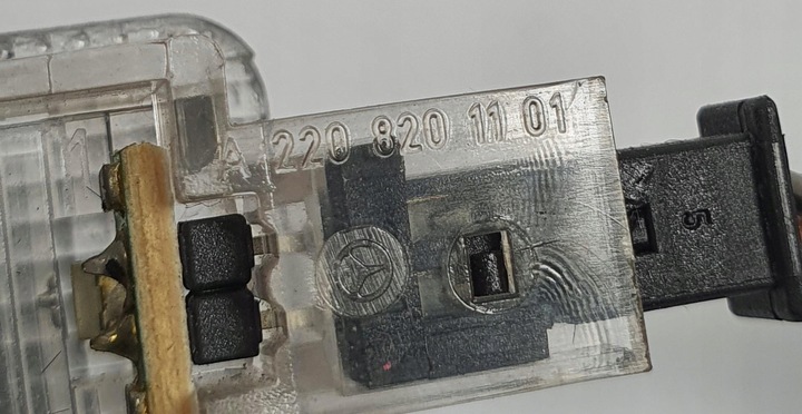 фото №3, Лампа освітлення інтер'єру mercedes w220 a2208201101