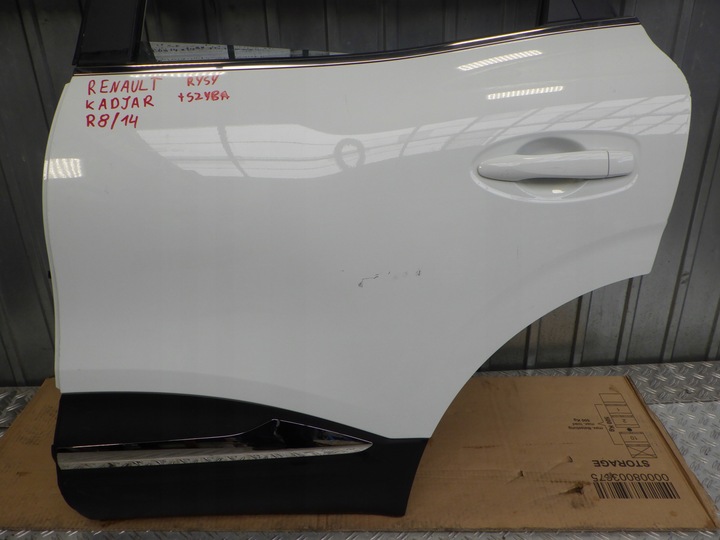 фото №3, Renault kadjar дверь левая зад задние