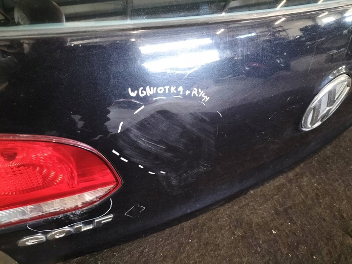 фото №11, Комплектний зад кришка бампер лампа volkswagen golf vi hb 5d lc9x