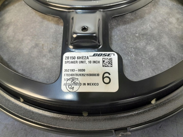 фото №4, Infiniti q50 динамик bose 28150-6he2a vq35hr