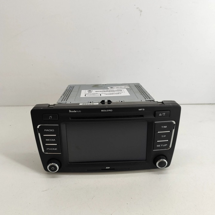 фото №1, Skoda octavia mk2 1z 2012 панель / радіопрогравач cd/dvd/gps