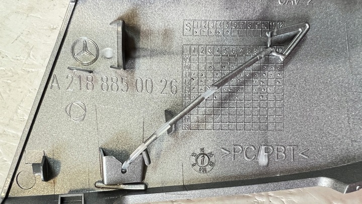 фото №7, Mercedes cls w218 заглушка фаркоп бампера перед a2188850026