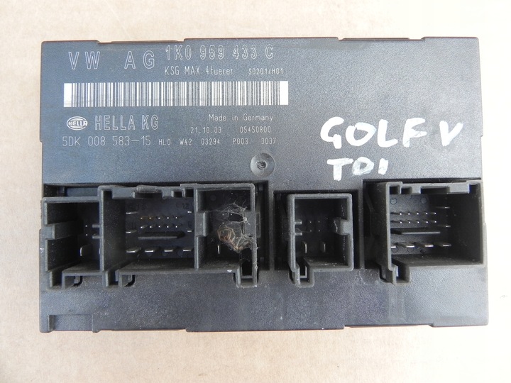 фото №6, Skoda octavia golf polo ibiza fabia модуль комфорта номера