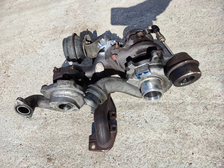 фото №10, Турбонагнетатель би-турбо saab 9-3 ii 07-11 1.9ttid z19dtr 55215256