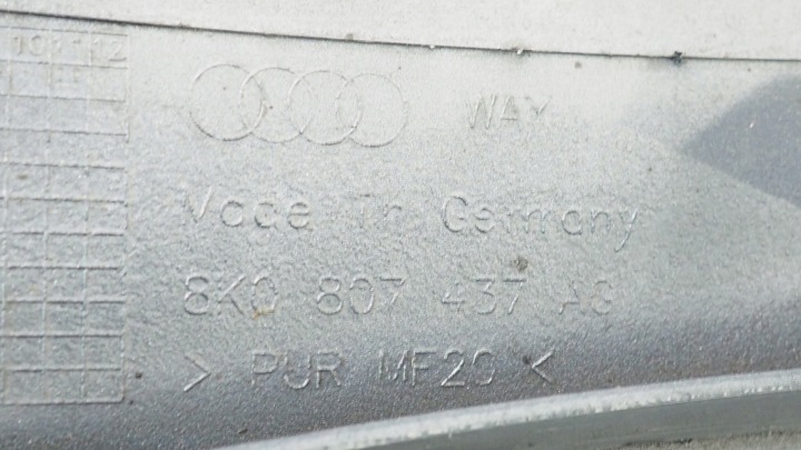 фото №11, Audi a4 rs4 b8 рестайлінг бампер перед передній 8k0807437ag