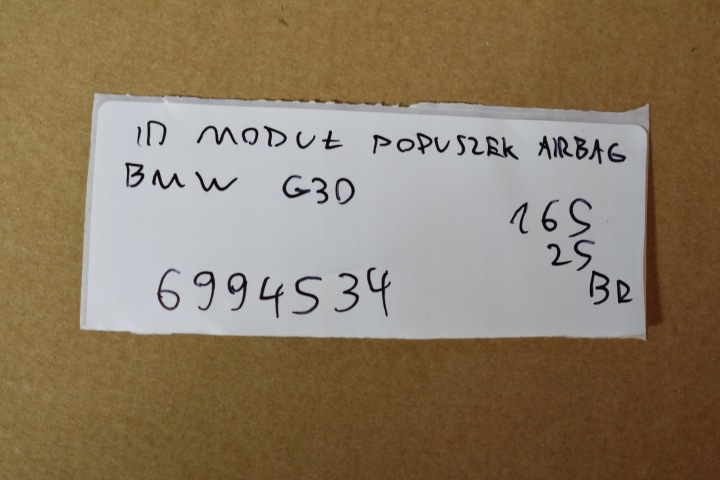 фото №5, Ідеальний модуль подушок безпеки airbag bmw g30 1