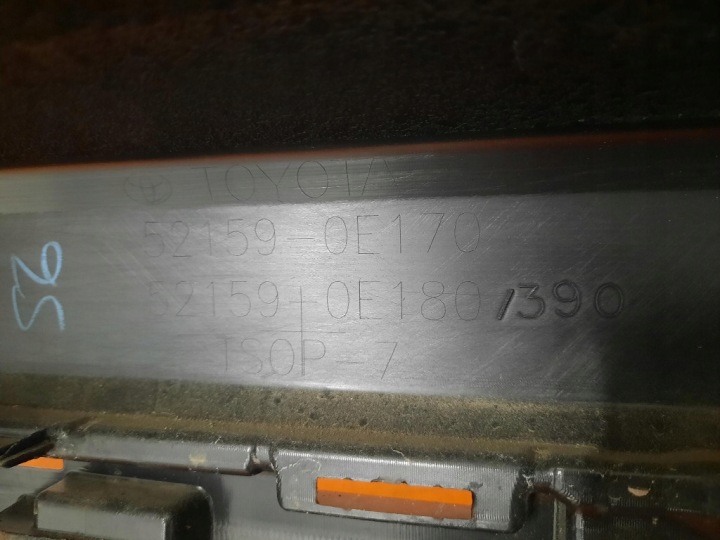 фото №14, Toyota highlander iv 19- задній бампер 52159-0e170