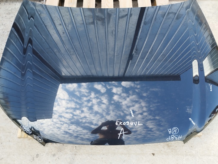 фото №6, Капот кришка двигуна audi a3 8p рестайлінг 2008-2012 колір lz9y оригінал