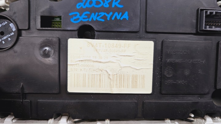 фото №15, Ford focus mk2 рестайлинг c-max mk1 fl kuga i спидометр дисплей 2008 r. бензин