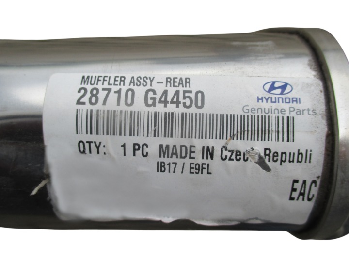 фото №13, Глушитель конечный hyundai i30 2020- 28710g4450