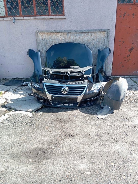 фото №13, Passat b6 капот крило бампер перед радіатор 2,0tdi лампи pas lc9x