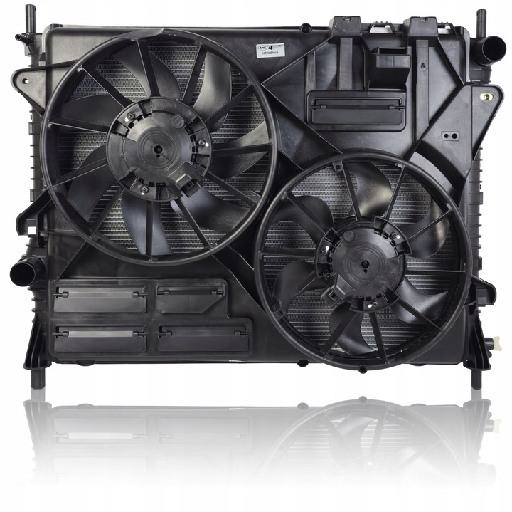 фото №10, Ford mustang 15-19 3.7 5.0 комплект радиатор вентилятор fr3z8005 fr3b19c600