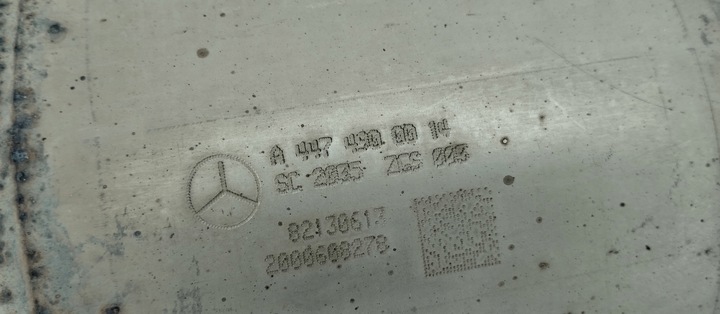фото №8, Вихлоп глушник каталізатор dpf mercedes vito 2.2 cdi w447 20r a4474900114