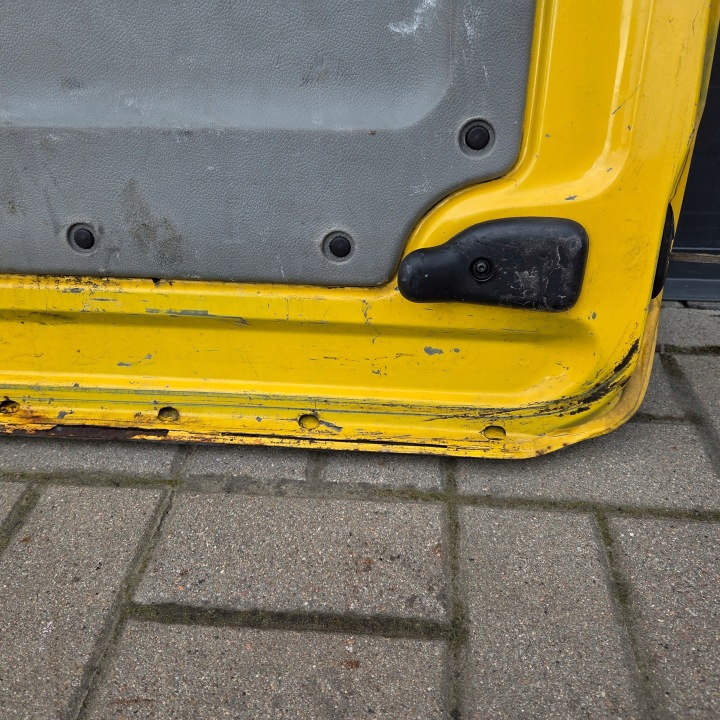 фото №7, Двери левые зад левые задние renault kangoo i жёлтые комплектные