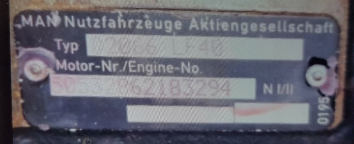 фото №6, Комплектний двигун man d2066 lf40 tgx tga tgs євро 5