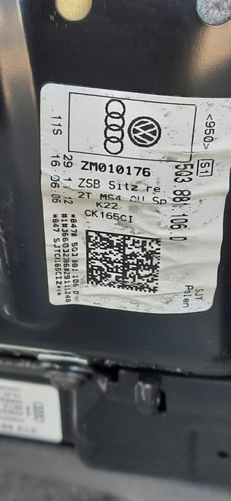 фото №16, Сидіння перед передні диван зад задня комплект 3d audi a3 8v