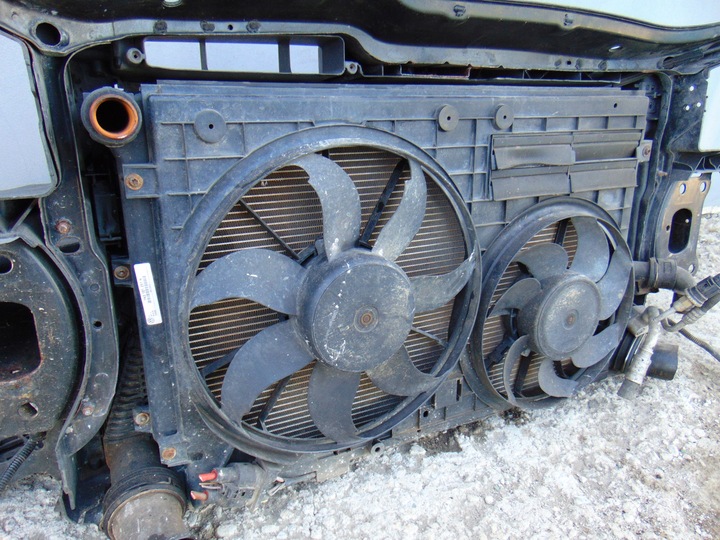 фото №13, Комплектный pas переднее усилитель радиатор vw golf v gti 2.0 tfsi axx bwa