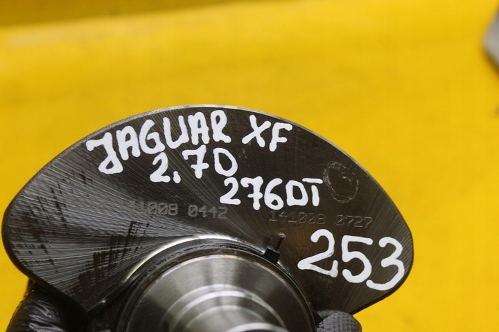 фото №16, Wał колінчастий номінал xf land rover jaguar xf xj x250 2.7 td hdi v6 4u3qab