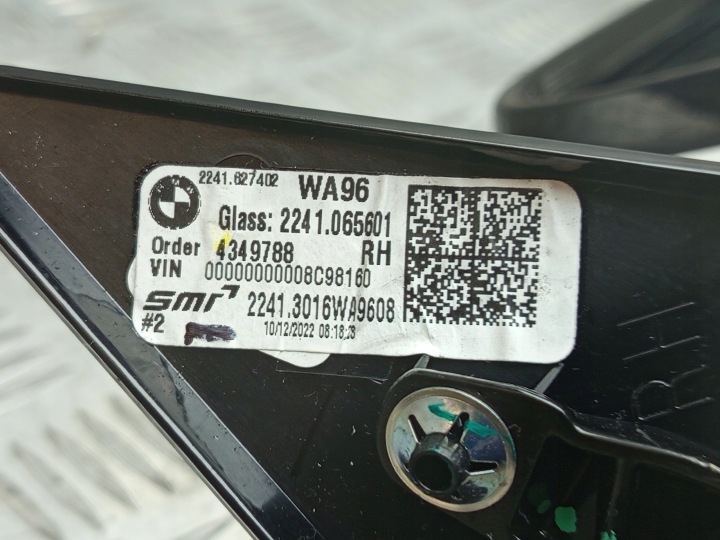 фото №14, Bmw 2' g42 зеркало правое 5 pin фотохромный a96 uk