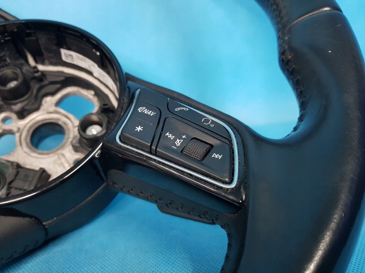 фото №12, Руль мультифункция з лепестки кожаный audi a4 b9 8w 8w0419091h