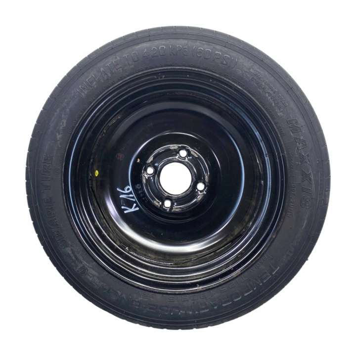 фото №7, Докатне колесо (докатка) citroen c3 ii ds3 c4 cactus 125/80r15 4x108 et15