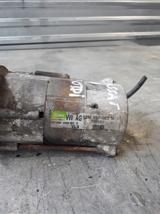 фото №5, Стартер vw passat b6 2.0 tdi 02m911023n