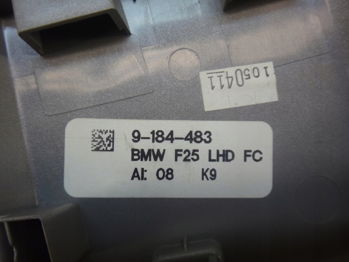 фото №9, Молдинг декоративная консоли dekor bmw x3 f25 x4 f26 satinsilber