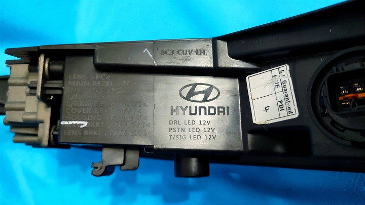 фото №12, Hyundai bayon led drl світло do руху денного ліве штекер 5 pin cv60