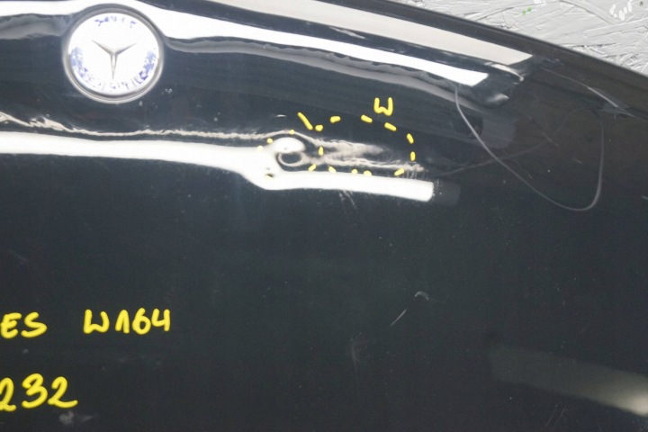 фото №11, Капот крышка двигателя mercedes ml w164 m1232