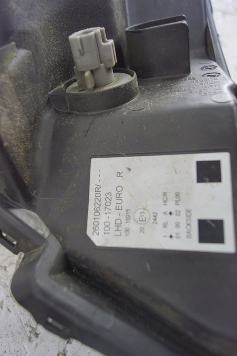 фото №6, Лампа праві перед renault kangoo ii uk