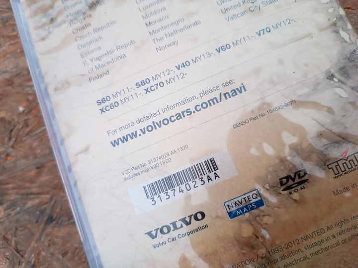 фото №10, Плита навігації датчик навігація 31374023 volvo hdd rti v70 xc60 s80 s60 v40