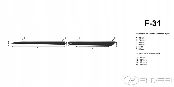 фото №8, Citroen c4 планки боковые