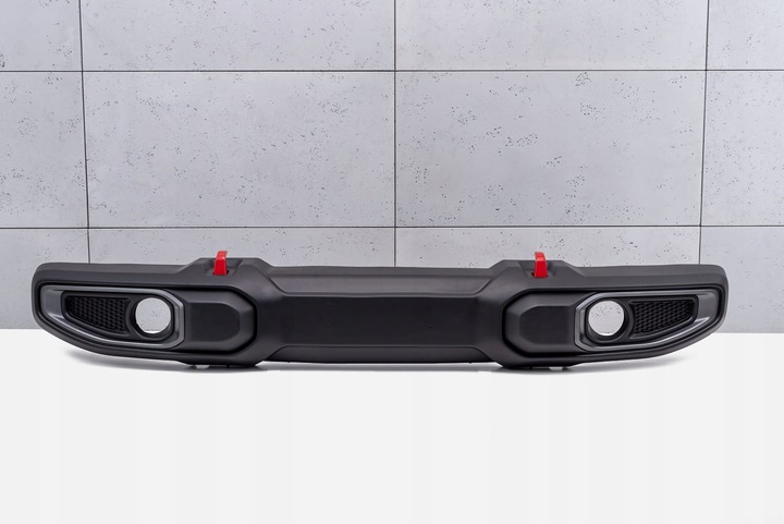 фото №8, Jeep wrangler jl 2018+ бампер переднє пластиковий rubicon bez pdc